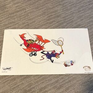 Hanna-Barbera Dick Dastardly & Muttley Art Cel